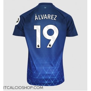 West Ham United Edson Alvarez #19 Terza Maglia 2023-24 Manica Corta